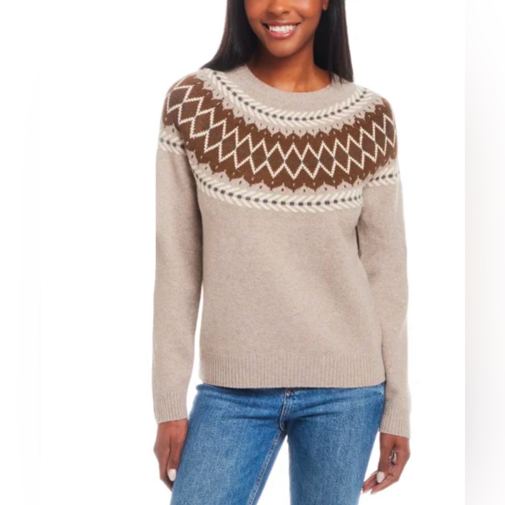 Weatherproof Vintage Ladies' Fairisle Sweater